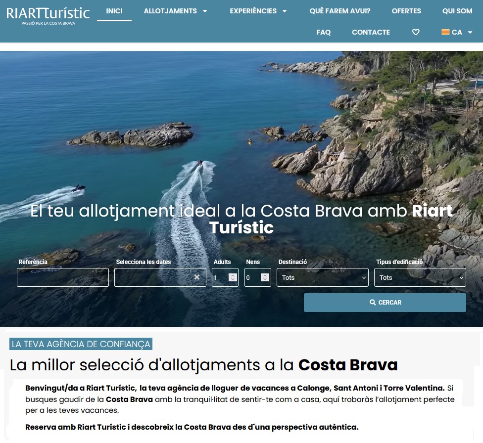 Nace Riart Turístic: un proyecto con identidad propia hecho desde el corazón