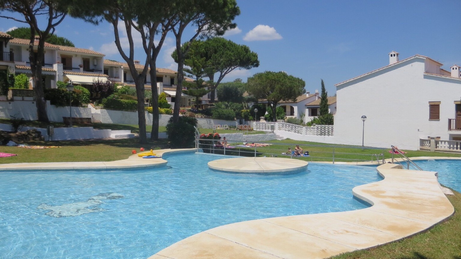 WITH GARDEN AND SWIMMING POOL