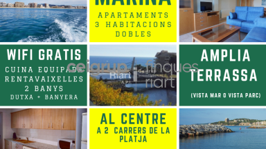 RESIDENCIAL MARINA I - III-3-C (3 habitacions) - Confort